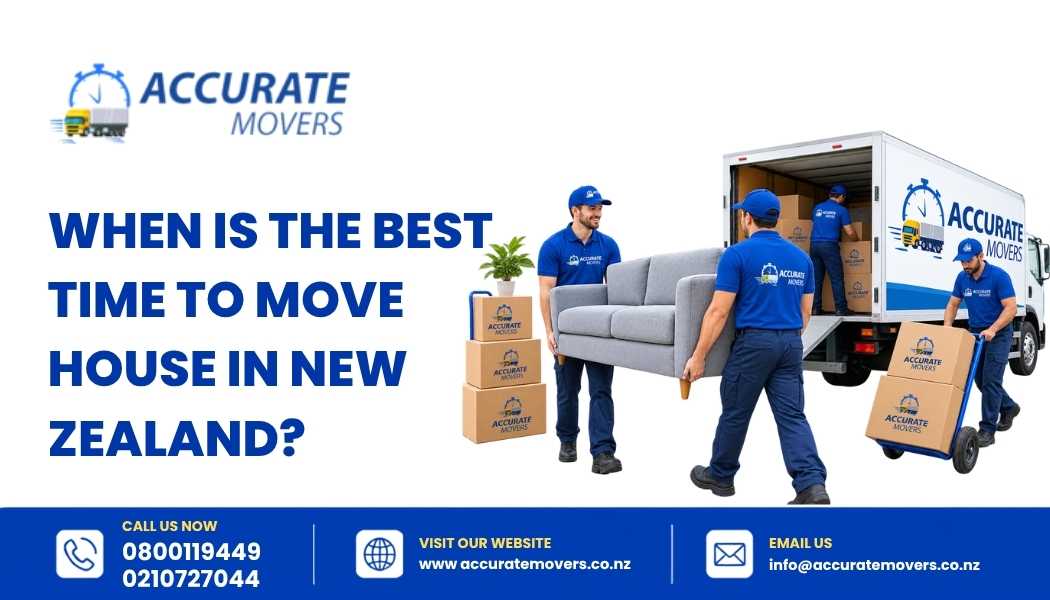 Best time to move house in New Zealand